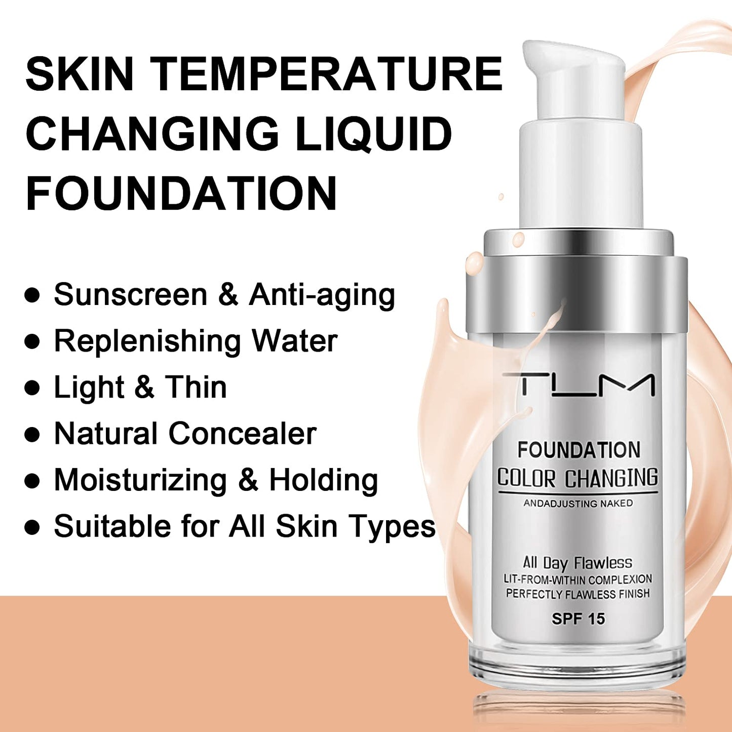 TLM Colour Changing Foundation