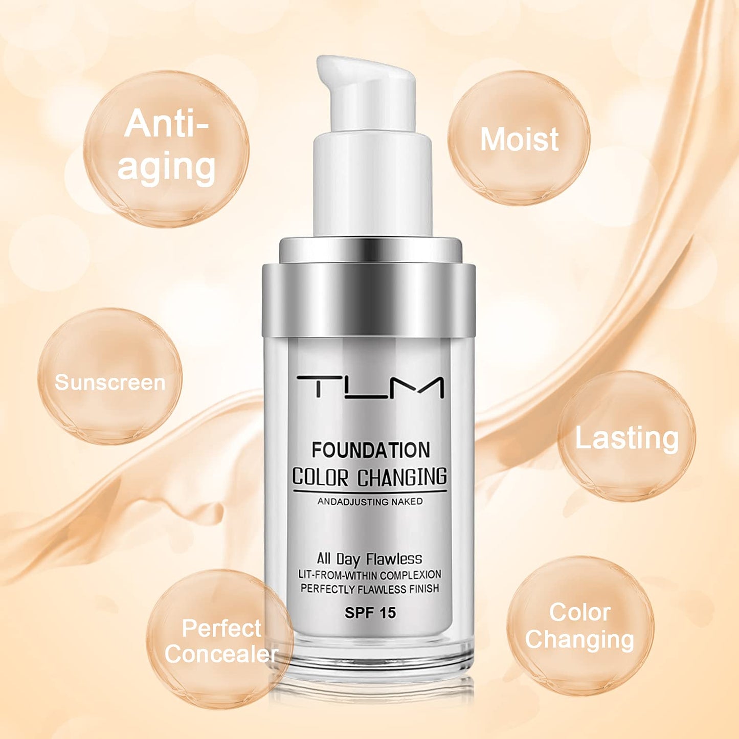 TLM Colour Changing Foundation