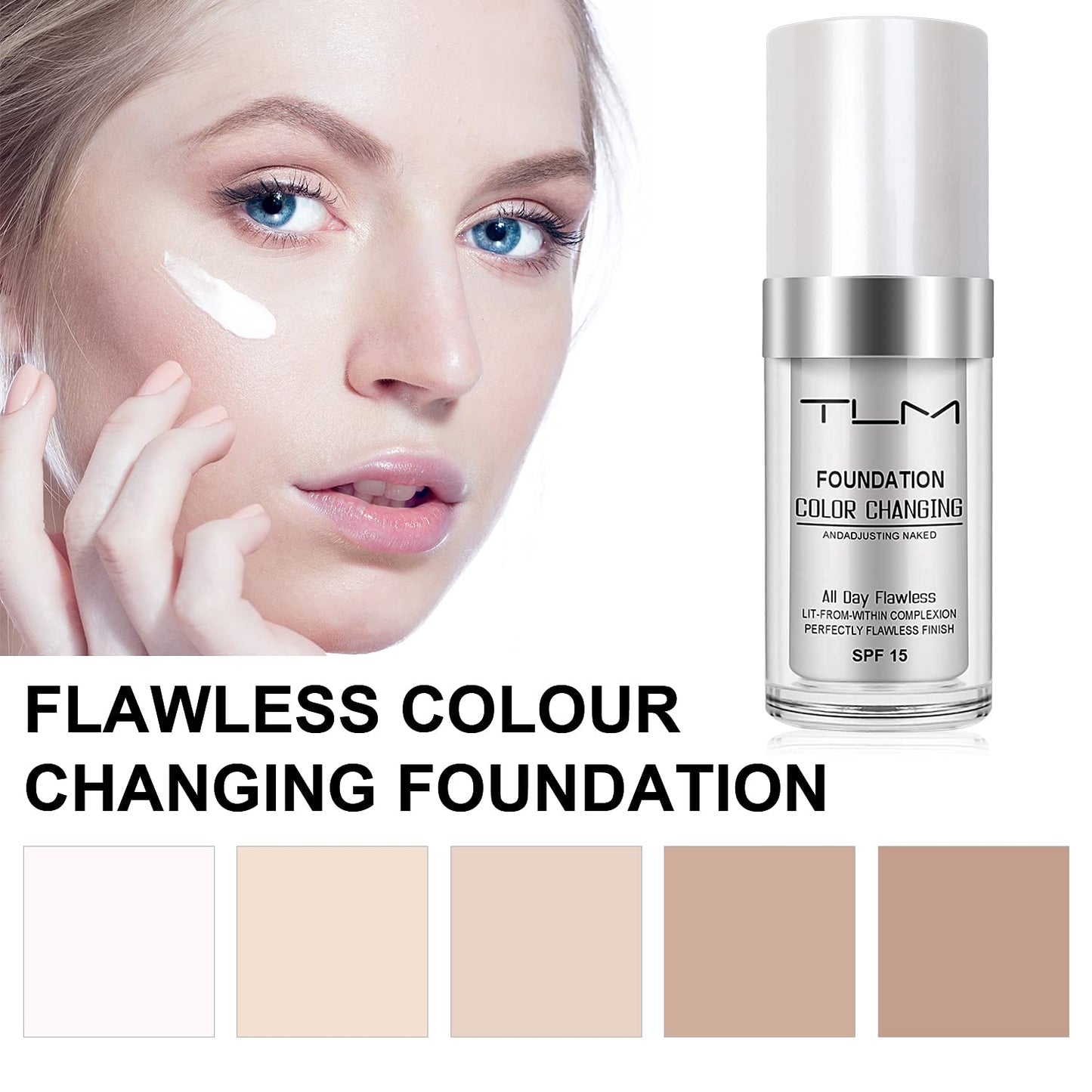 TLM Colour Changing Foundation